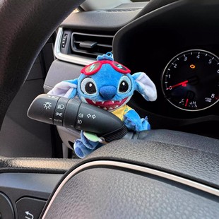 Stitch Car Dashboard Decoration Dashboard Doll Car Interior Turn Signal Wiper Figurine Creative
