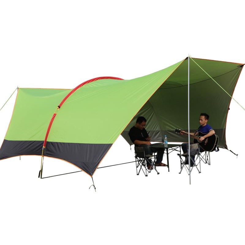 Tablón de vinilo transfronterizo, carpa, camping, protección solar, impermeabilización, refuerzo, toldo grueso, suministros para exteriores al por mayor