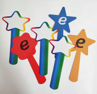 Small Blank Double-Sided Erasable Hand-Held Placard English Teaching Aids Natural Spelling Phonicsmagiwands