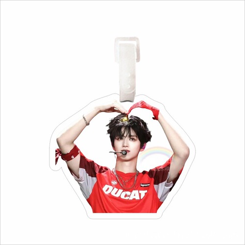 Zhu Zhixin Schoolbag Pendant Luggage Tag Travel Suitcase Accessory Cute Keychain Chain Accessories Same as TF Family Generation 3