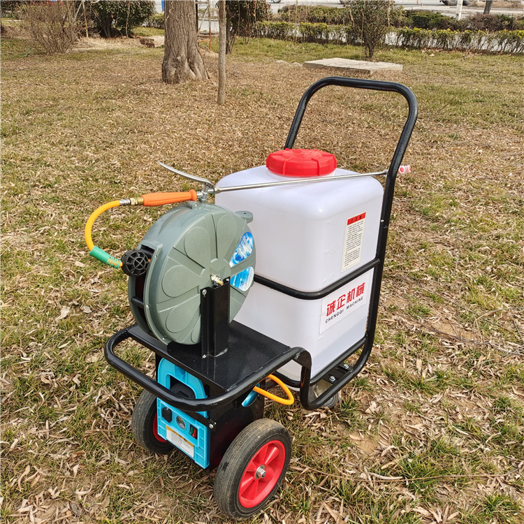 工业行家选自动回管式电动消毒机 拉管式高压喷雾器 推车式打药机