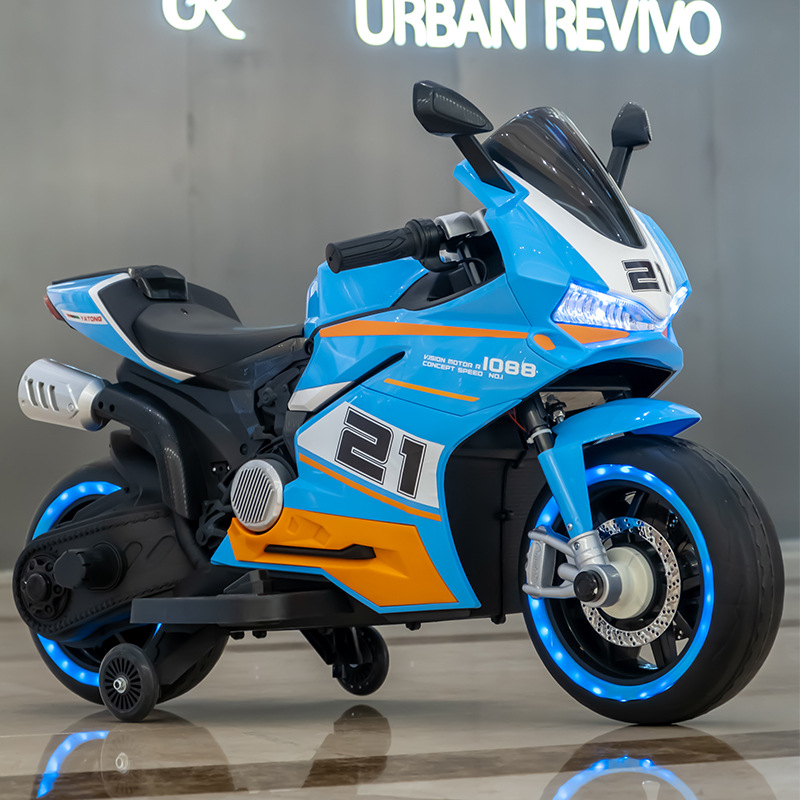 Nueva motocicleta eléctrica para niños 3-8 años de edad botella COCHE los niños pueden sentarse hombres y mujeres bebé motocicleta generación coche de juguete