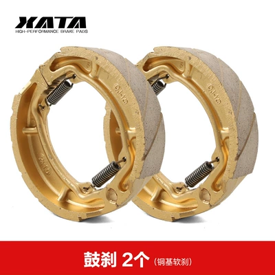 motorcycle Wolong QJ125-28 QJ150-28: Tormoz supportları - 2-drum-brakes-copper-based-soft-brakes