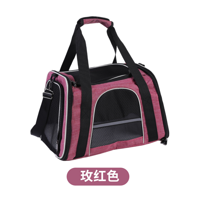 Carrier Large Capacity Portable Breathable Car Foldable Cat Bag Multifunctional Pet Backpack_voghion.com