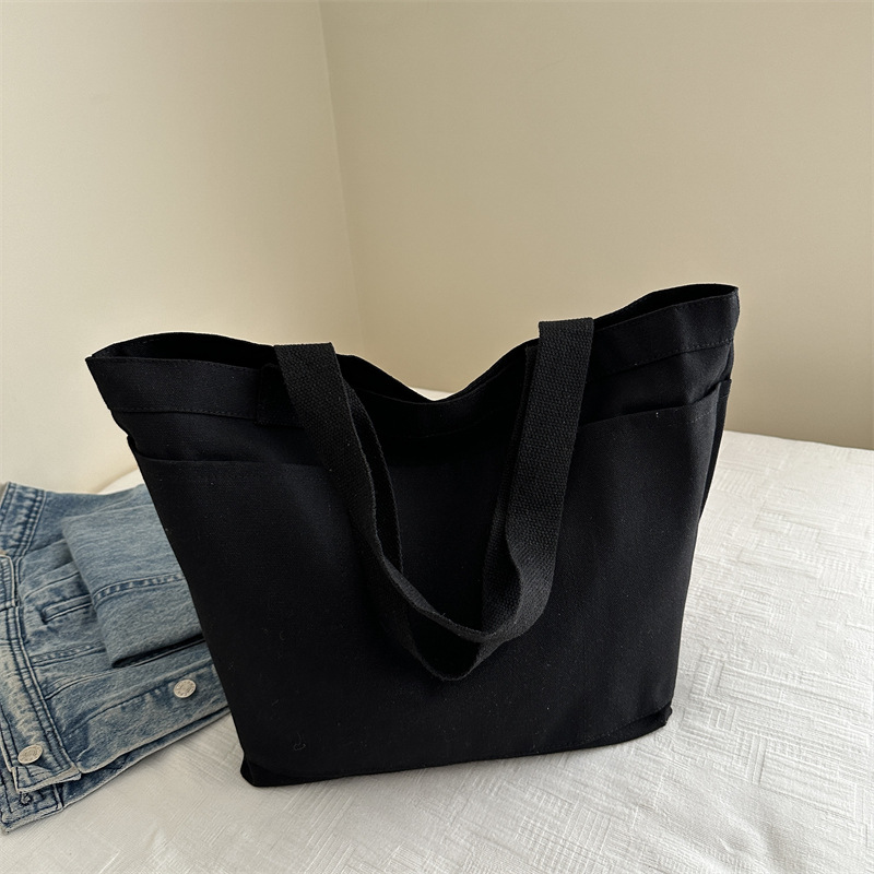 Invierno nuevo paquete de gran capacidad 2024, popular este año bolsas ociosas coreanas, bolsas de hombro de lecciones de reparación