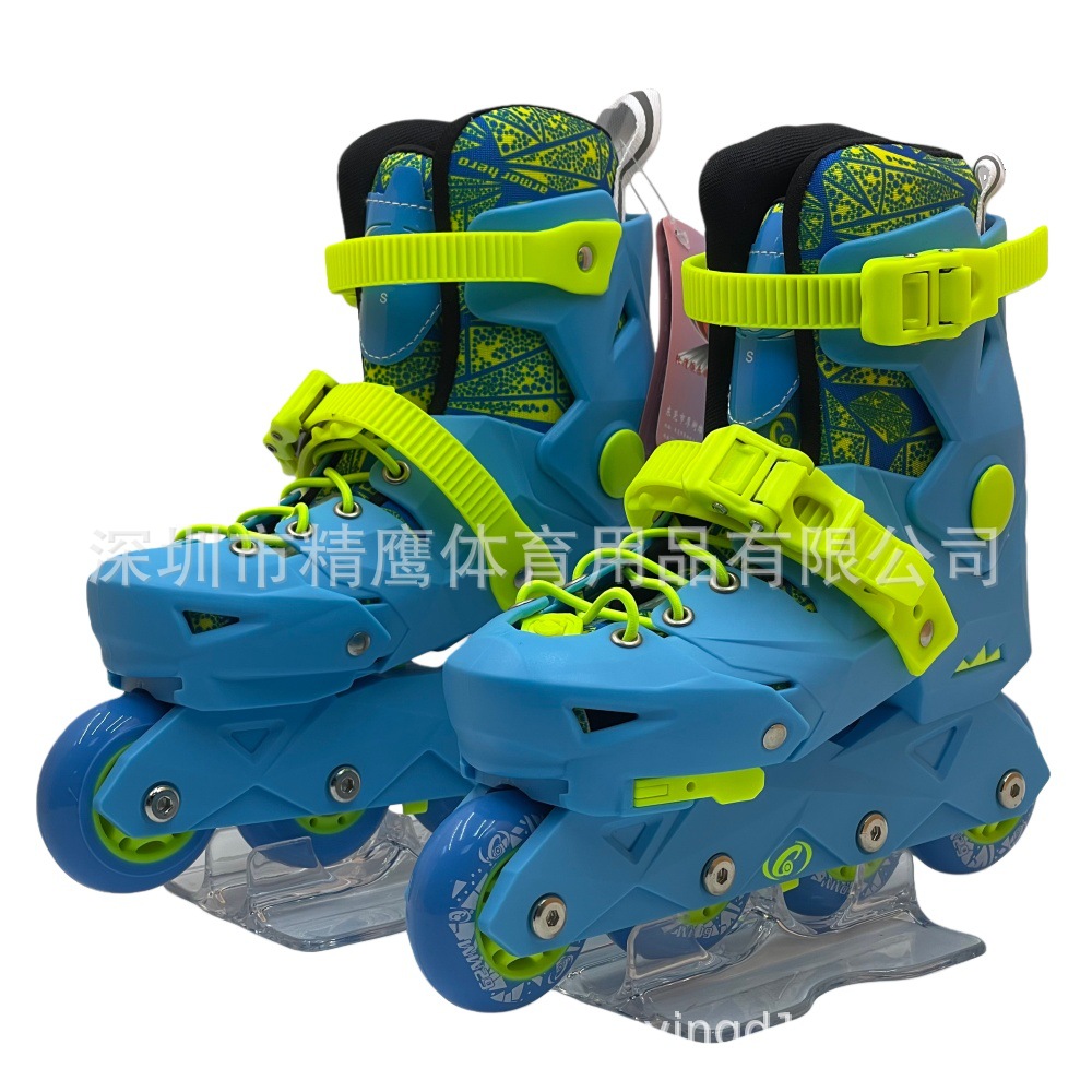 Authentic A3 Xiongfeng Armor Warrior Children's Roller Skates Set Adjustable Roller Skates