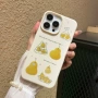 苹果质感iphone17奶油保护套