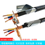 铠装铜网双屏蔽控制电线za-kvvp22信号电缆KVVP22通讯KYJVP耐高温