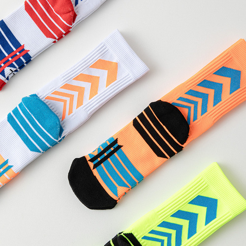 Professional basketball socks summer breathable towel bottom thickened actual mid-length sports training elite socks men's high top