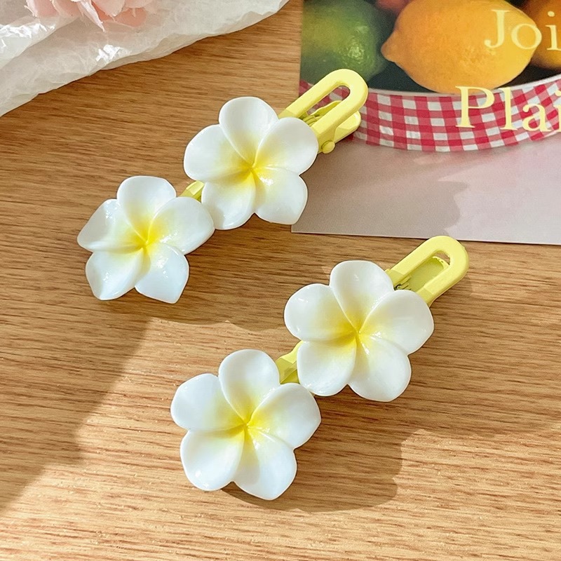 Clip de agarre de flor de plumón de perla, horquilla de flor de alta calidad femenina, horquilla, horquilla, horquilla, horquilla, horquilla, gran clip de tiburón, tocado