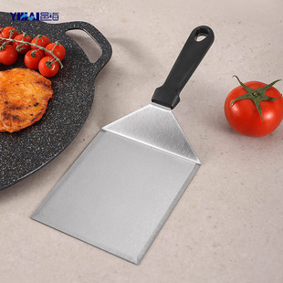 Stainless Steel Teppanyaki Steak Burger Shovel Cuisine Shovel pizza Shovel Square Cake Transfer Shovel Baking pizza Shovel