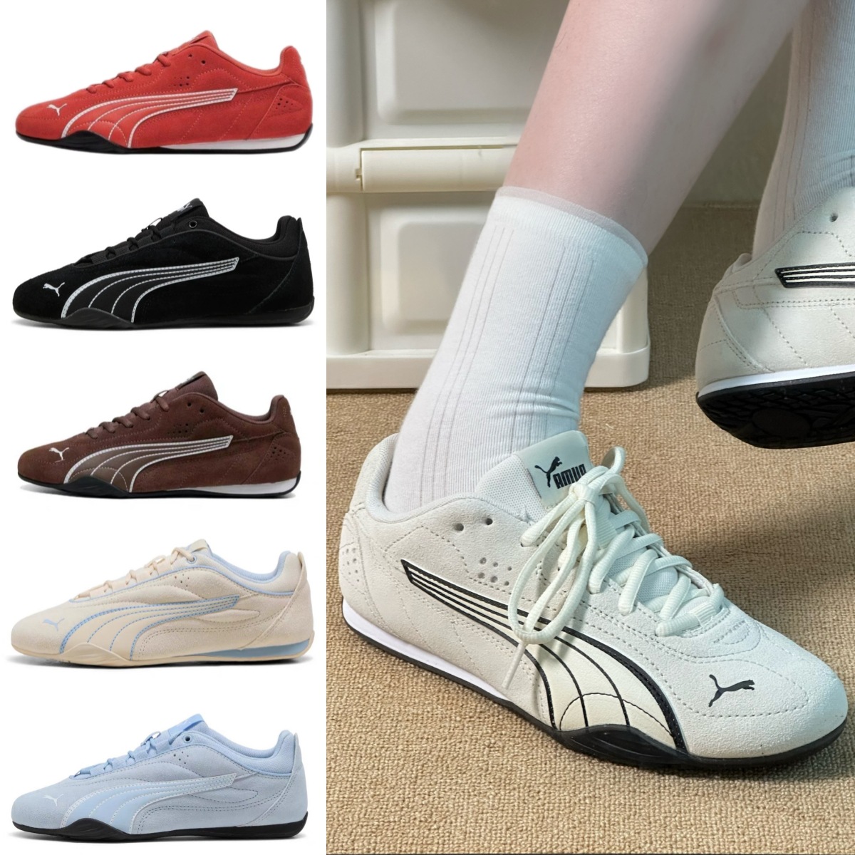 Putian Pure Original Pm Label Retro German Training Shoes Maillard Thin Sole T-Head Shoes for Men and Women Brown Sneakers Palermo
