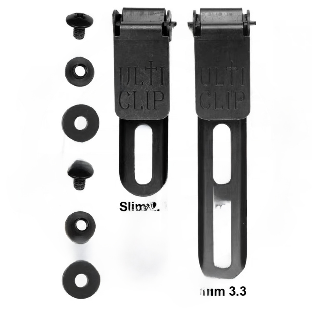 Waist clip ulticlip knife sheath waist holder K sheath kydex K clip waist clip gun holster stainless steel clip 