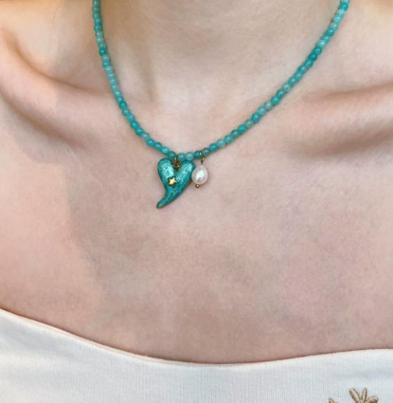 9#Love Beaded Necklace