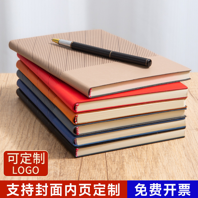 A5 ビジネスノートブック印刷可能なロゴオフィス学習会議記録ブックギフトボックスセットカスタマイズ可能|undefined
