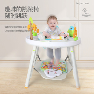 Baby Walker three-in-one jumping chair happy table pedal for 0-3 years old multi-functional bouncing baby fitness rack