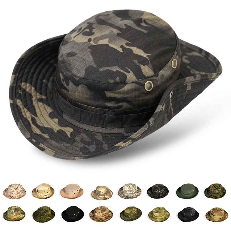 Sun Hat Men's Summer Mountaineering Sunshade Fisherman Hat Sports Outdoor Cycling Sun Protection Sun Hat Camouflage Hat