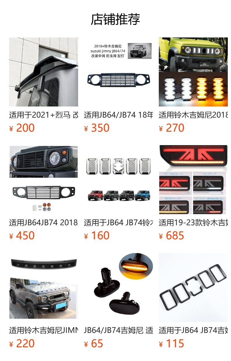 Suitable for 2018+ Suzuki Jimny Jimny Decorative Fuel Cap Decorative Frame Three Horizontal Fuel Tank Cap