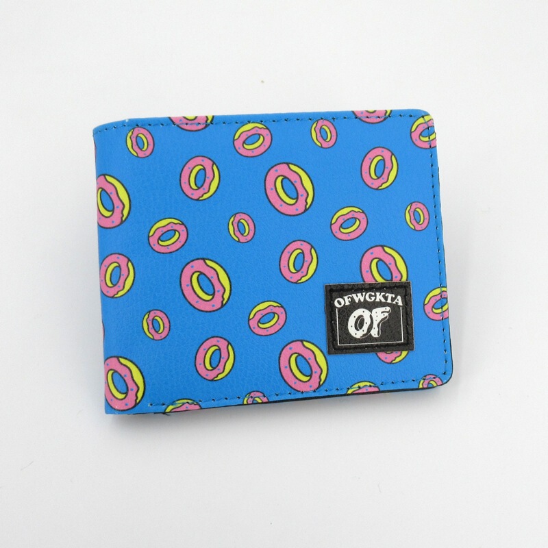 Customized Digital Printed Short Wallet Leather Ticket Holder Card Holder Realistic Printing Amazon Hot Sale Foreign Trade Gift Promotion