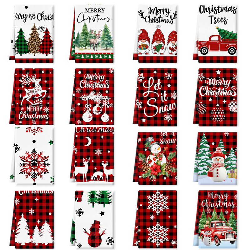 Christmas Microfiber Napkin Rag Christmas Printed Towel Dish Towel Kitchen Towel Hand Towel Tea Towel Christmas Microfiber Napkin Rag Christmas Printed Towel Dish Towel Kitchen Towel Hand Towel Tea Towel