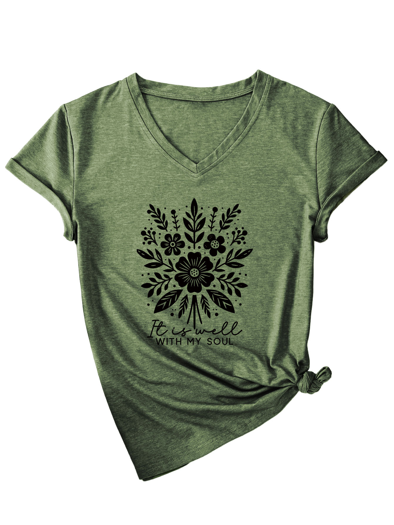 3812-olive green (black color picture)