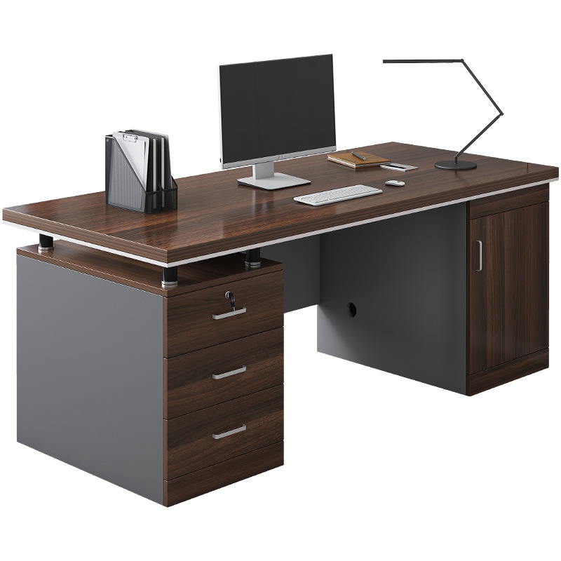 Mesa y silla de personal personal personal mesa de oficina de finanzas mesa de personal mesa de jefe mesa de escritorio doméstico mesa de ordenador