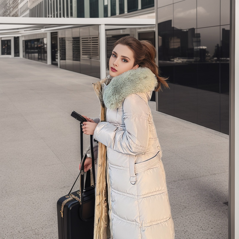 Women's Winter Coat Thick Padded Long Jacket For Women_voghion.com