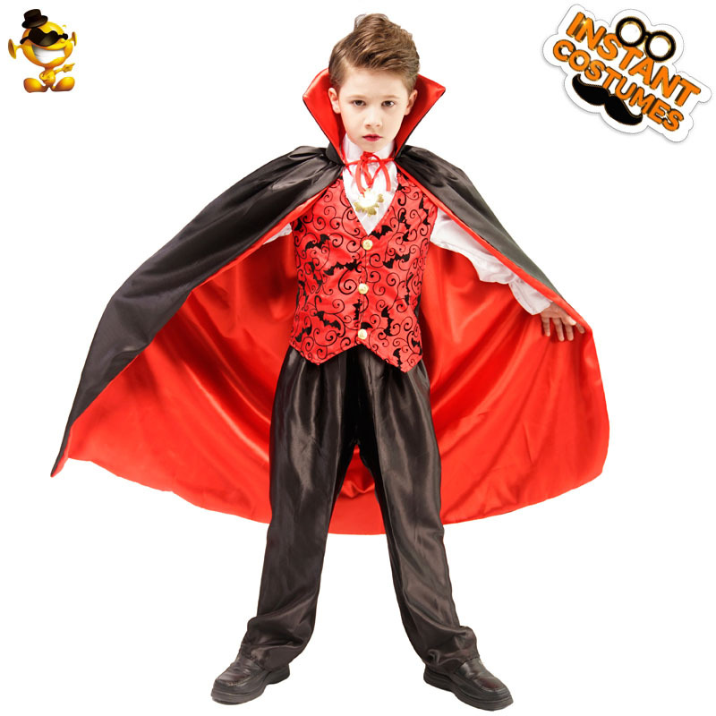 Transfronterizos suministro de Halloween horror trajes infantiles baile de maquillaje cosplay vampiro chico image 6