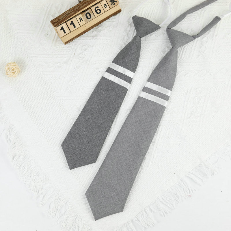 Wang Xinling Same Style Tie-free jk College Style Grey Pleated Skirt Children's Kindergarten British School Uniform Fashion Wang Xinling Same Style Tie-free jk College Style Grey Pleated Skirt Children's Kindergarten British School Uniform Fashion