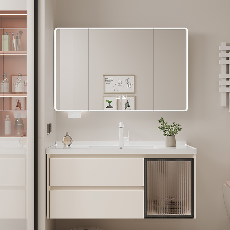 Nuevo armario de baño de panal