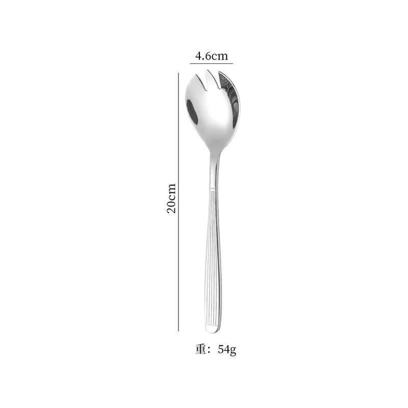 クロスボーダー新品304ストライプステンレスローマ柱食器鏡面ナイフフォーク洋食ステーキスプーンフォークセット|undefined