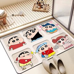 クレヨンしんちゃん珪藻泥マット浴室マット玄関玄関玄関マットトイレ入り口吸水マット代発