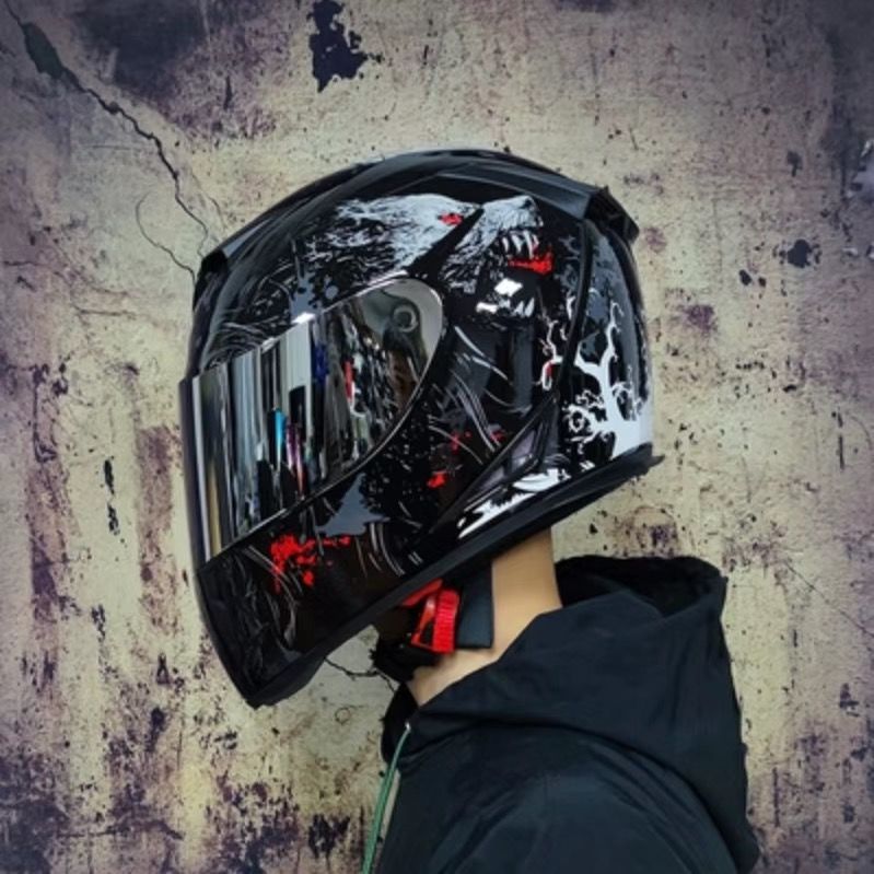 회색늑대/컬러거울