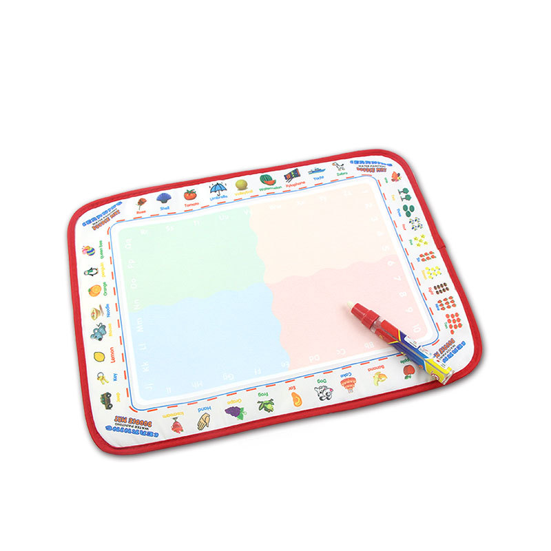 跨境繪畫毯涂鴉布四色水魔法畫布29*39cm 兒童繪畫水畫布玩具外貿(mào)