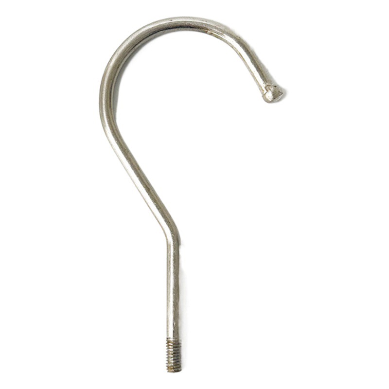 Ganchos en forma de S para gerentes de tiendas de ropa, ganchos metálicos en forma de S, ganchos en forma de S para colgar perchas, ganchos acrílicos al por mayor.