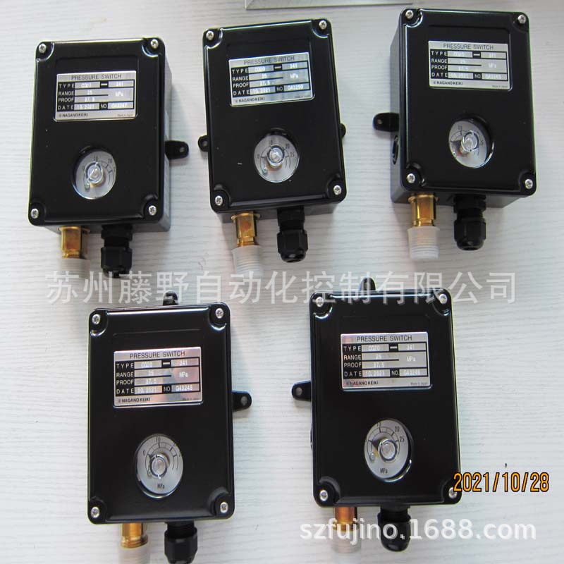 长野计器压力开关 NKS压力控制器   CQ20压力开关