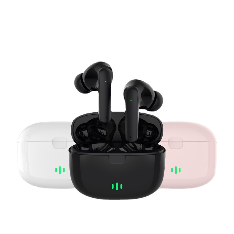 [Factory Customization] Logo Pattern Packaging Cross-Border True Wireless Bluetooth Earphones with Enc+Anc Noise Reduction and Low Latency