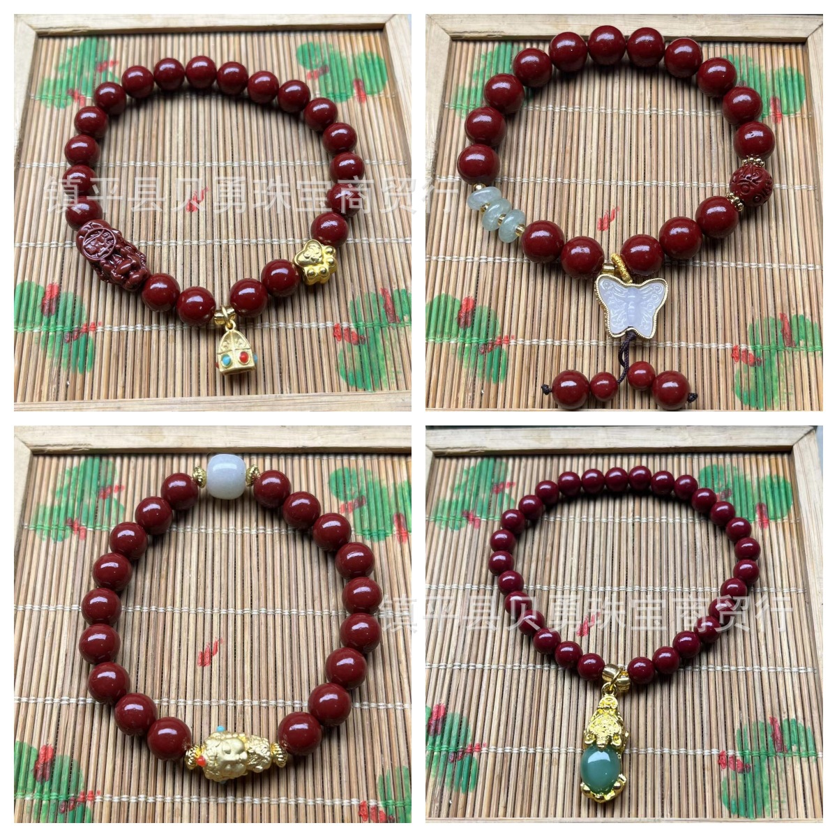 Factory wholesale high-content original innovative Zhusa Purple Gold Sand Women's New Style Bracelet and Necklace
