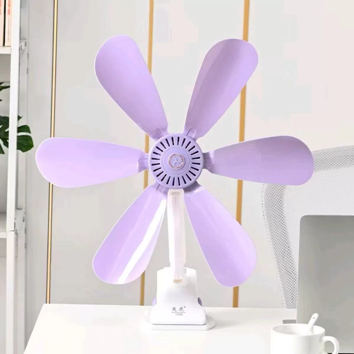 Маленький вентилятор с зажимом для вентилятора Большой зажим для ветра Прикроватная тумба Домашнее студенческое общежитие Офисный Настольный зажим Маленький электрический вентилятор