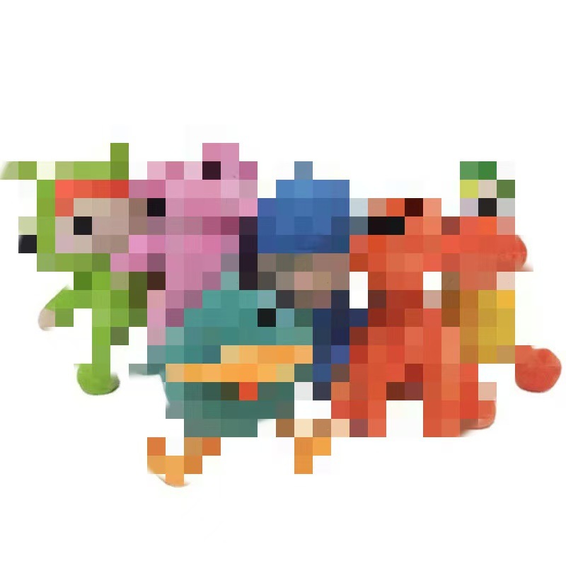 Little P Youyoupocoyo muñeca de peluche muñeca Ali elefante Barto ver pato ruala perro