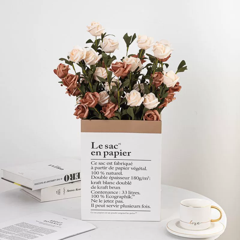 Ins моделирование розы для съемки украшения рабочего стола украшения поддельные цветы для гостиной