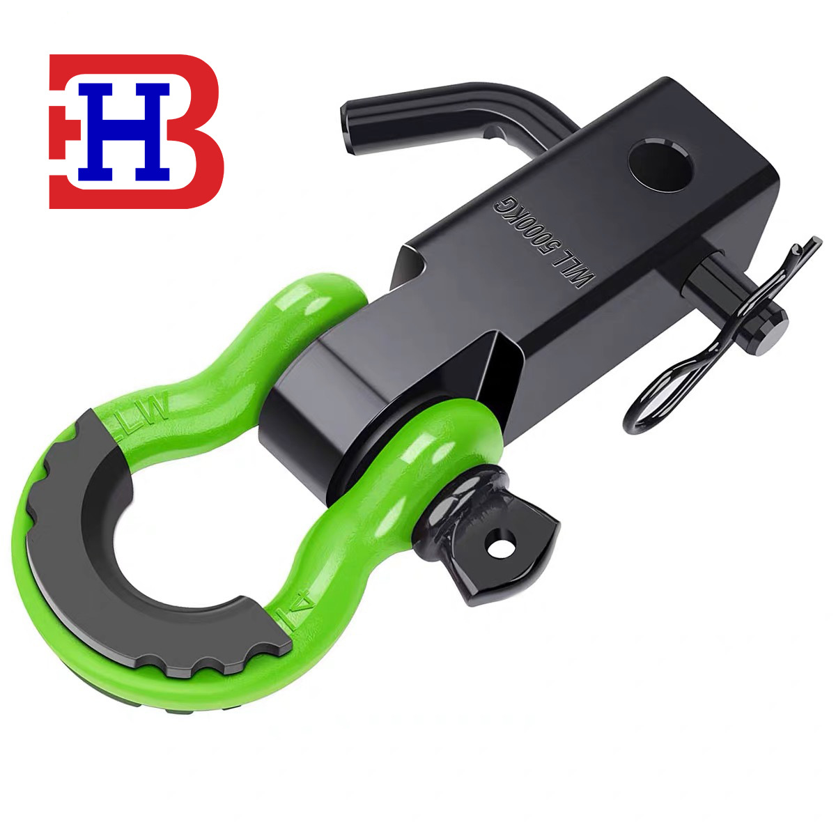 厂家直供 跨境供应 越野车拖车钩U型钩前后杠实心拖车臂一套