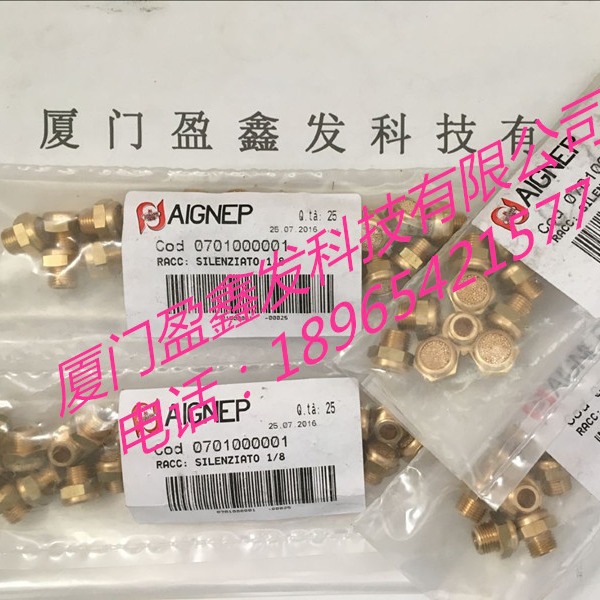 意大利安耐AIGNEP 消声器 0701000001原装