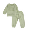 Demi-season brand children's clothing, colored set, decorations, top, trousers, long sleeve