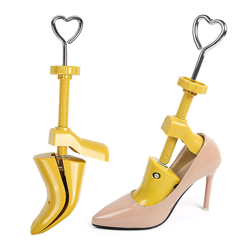 Shoe stretcher for men and women, universal left and right adjustable shoe stretcher, foot squeezing shoe widener, height and length expanding shoe last stretcher