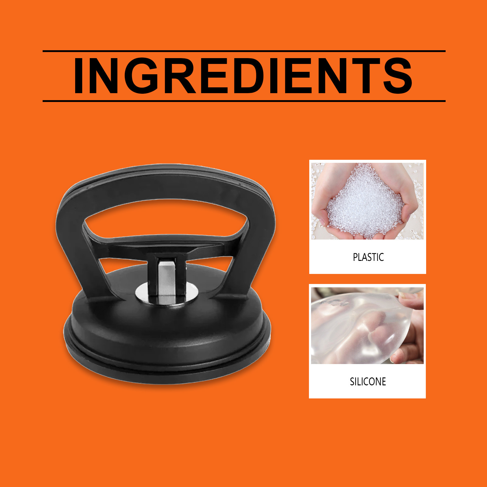 Rayhong Car Dent Repair Suction Cup, Dent Pulling Tool, Sheet Metal Dent Repair Silicone Suction Cup
