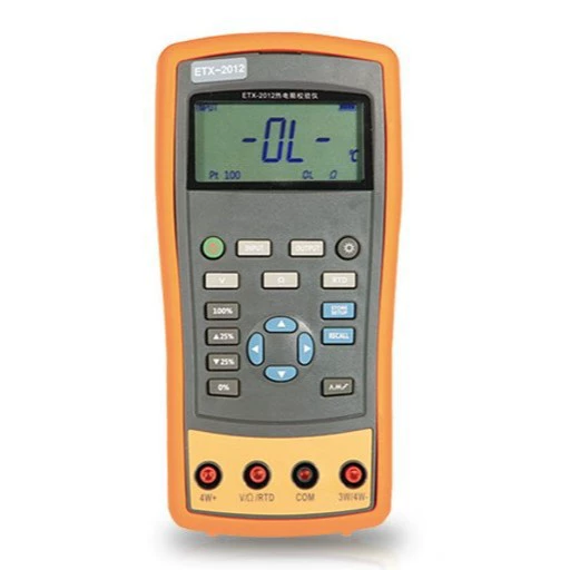 Ручной портативный калибратор термопротивопожарной защиты Zhongchuang ETX-1812/2012, высокая точность 0,02-0,05%