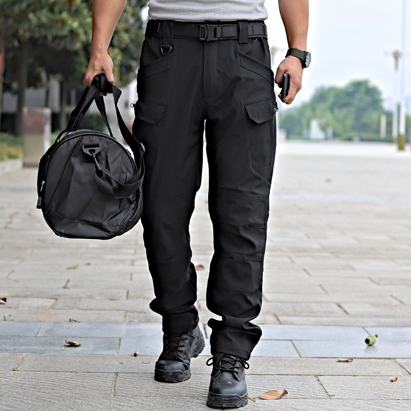 Men's Outdoor Tactical Pants New Style Executive Autumn Winter Instructor Cross-Over Wear Resistant Training Security Bottoms_voghion.com