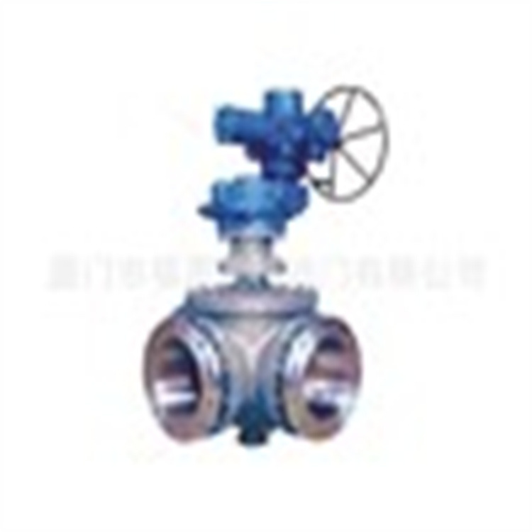 福厦美科Q946F四通电动球阀 气动密封球阀 手轮阀门