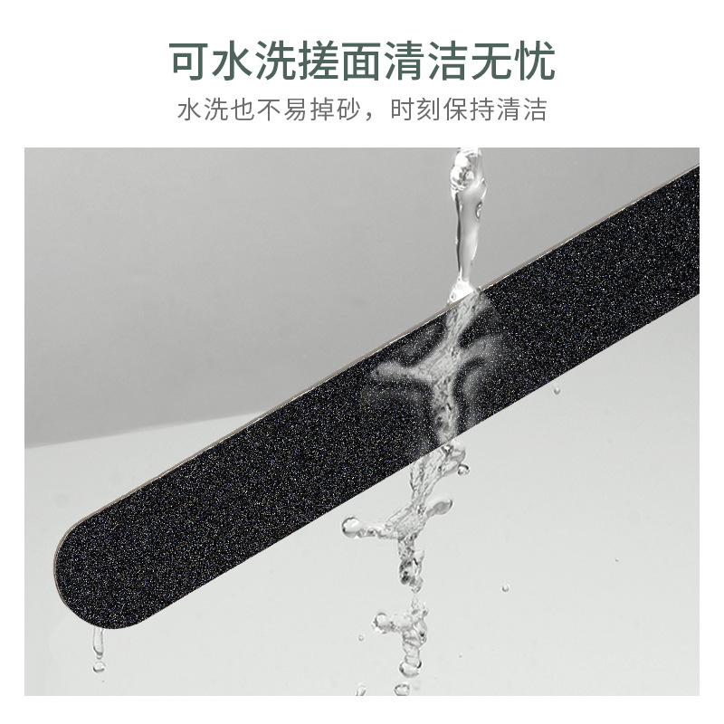 木片銼指甲銼美甲神器雙面修黑沙條打磨條搓條雙面黑砂條批發
